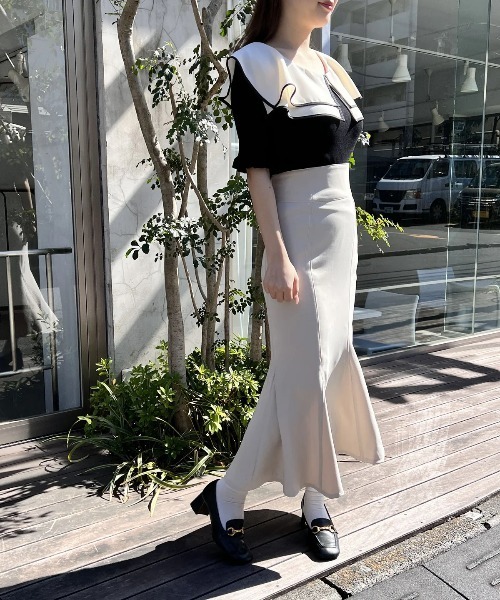 NOMAE（ノーマエ）の「ハイウエストマーメイドスカート（スカート