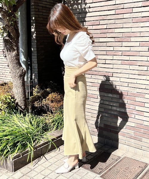 NOMAE（ノーマエ）の「ハイウエストマーメイドスカート（スカート