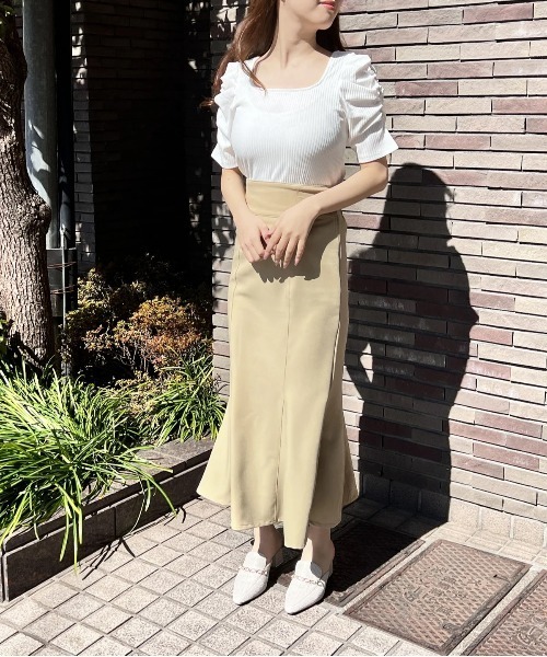 NOMAE（ノーマエ）の「ハイウエストマーメイドスカート（スカート