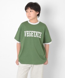 GLAZOS | アソートカレッジプリントビッグ半袖Tシャツ(Tシャツ/カットソー)