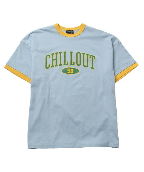 GLAZOS(グラソス)の「アソートカレッジプリントビッグ半袖Tシャツ(Tシャツ/カットソー・キッズ・サックスブルー/オートミール/ネイビー/グリーン・150cm/160cm/140cm/170cm)」の20枚目の写真