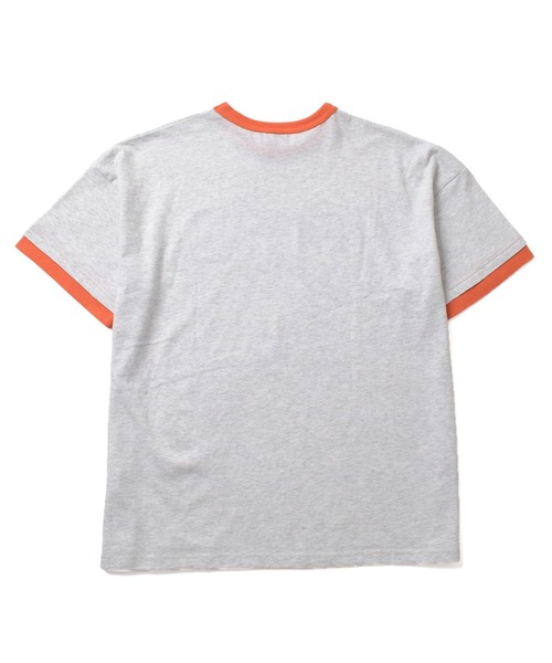 GLAZOS(グラソス)の「アソートカレッジプリントビッグ半袖Tシャツ(Tシャツ/カットソー・キッズ・サックスブルー/オートミール/ネイビー/グリーン・150cm/160cm/140cm/170cm)」の13枚目の写真