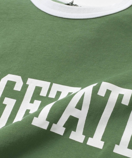 GLAZOS(グラソス)の「アソートカレッジプリントビッグ半袖Tシャツ(Tシャツ/カットソー・キッズ・サックスブルー/オートミール/ネイビー/グリーン・150cm/160cm/140cm/170cm)」の17枚目の写真