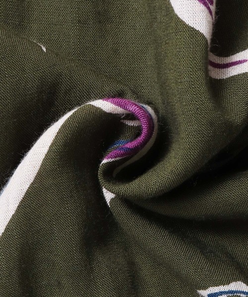 lil nina（リルニーナ）の「レーヨン プリント ギャザースカート（スカート・レディース・レッド/ブラック/グリーン・FREE）」の21枚目の写真