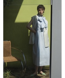 FRAY I.D | ボウタイコットンドレス(ワンピース)