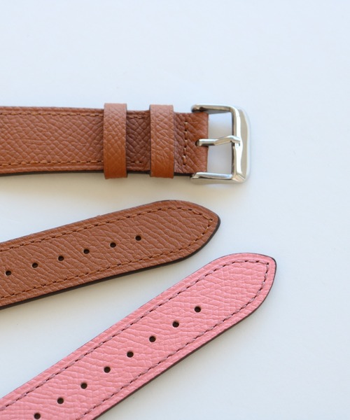 SiNCERE(シンシア)の「〈CORDA/コルダ〉Apple Watch Band/アップルウォッチバンド サーフェイスレザータイプ〈38-41mm用〉(デジタル腕時計・レディース・ブラック/グレー/ピンク/ブラウン/ホワイト/パープル/オレンジ・38/40)」の12枚目の写真
