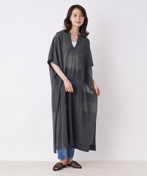 ADAWAS(アダワズ)の「【ADAWAS】ロングニットワンピース(ワンピース・レディース・PINK/ダークネイビー/チャコール・2)」の20枚目の写真