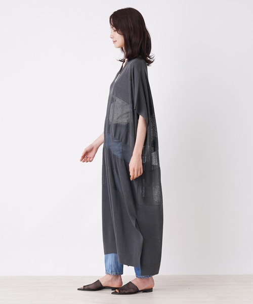 ADAWAS(アダワズ)の「【ADAWAS】ロングニットワンピース(ワンピース・レディース・PINK/ダークネイビー/チャコール・2)」の21枚目の写真