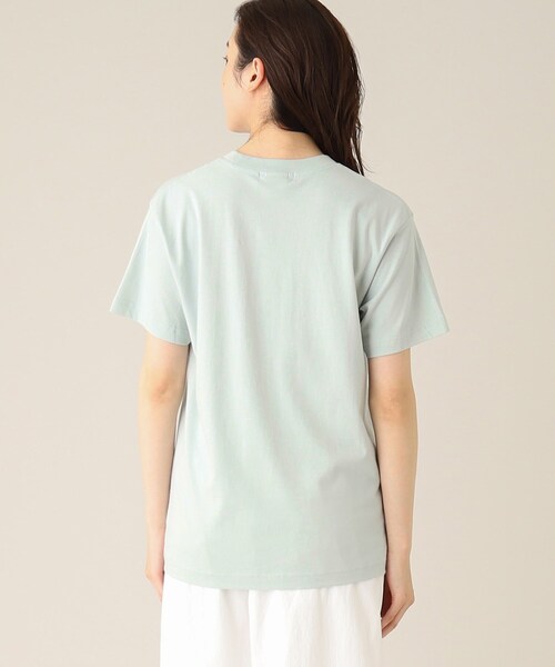 UNTITLED(アンタイトル)の「【WORLD for the World】タイポグラフィティロゴTシャツ(Tシャツ/カットソー・レディース・アイボリー/ブラック/ライトグリーン/ライトベージュ・00/02/04)」の8枚目の写真