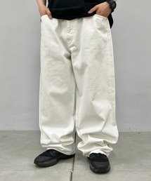 【Sourcream/サワークリーム】スーパーワイドデニム