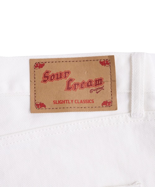 Sourcream（サワークリーム）の「【Sourcream/サワークリーム】スーパーワイドデニム（デニムパンツ・メンズ・ホワイト/インディゴブルー・32inch/34inch/36inch）」の13枚目の写真