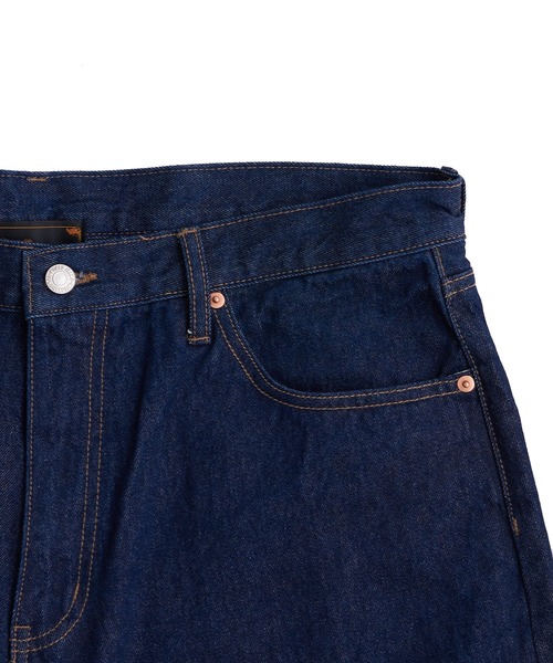 Sourcream（サワークリーム）の「【Sourcream/サワークリーム】スーパーワイドデニム（デニムパンツ・メンズ・ホワイト/インディゴブルー・32inch/34inch/36inch）」の3枚目の写真