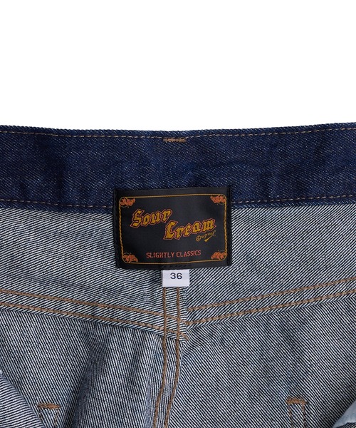 Sourcream（サワークリーム）の「【Sourcream/サワークリーム】スーパーワイドデニム（デニムパンツ・メンズ・ホワイト/インディゴブルー・32inch/34inch/36inch）」の15枚目の写真