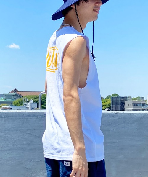 VOLCOM(ボルコム)の「VOLCOM/ボルコム CRUSHER TANK タンクトップ/ノースリーブ サーフィン AF452300(タンクトップ・メンズ・ホワイト/ブラック・M/L/XL)」の8枚目の写真