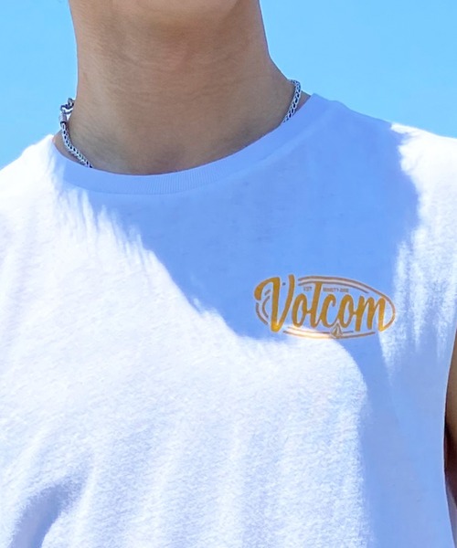 VOLCOM(ボルコム)の「VOLCOM/ボルコム CRUSHER TANK タンクトップ/ノースリーブ サーフィン AF452300(タンクトップ・メンズ・ホワイト/ブラック・M/L/XL)」の10枚目の写真