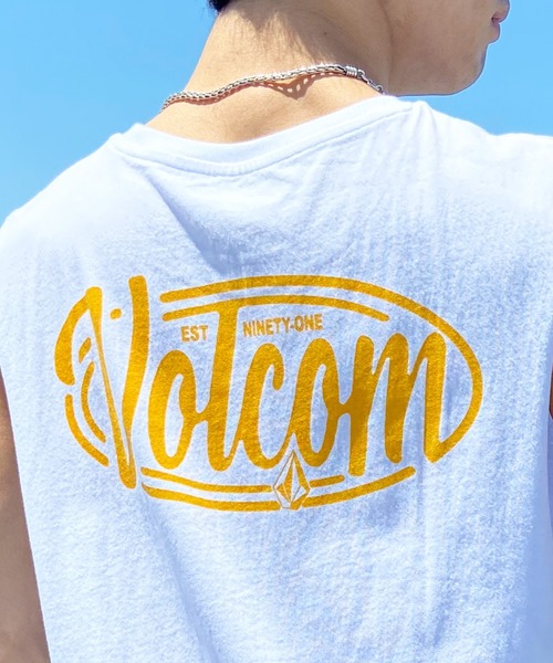 VOLCOM(ボルコム)の「VOLCOM/ボルコム CRUSHER TANK タンクトップ/ノースリーブ サーフィン AF452300(タンクトップ・メンズ・ホワイト/ブラック・M/L/XL)」の11枚目の写真