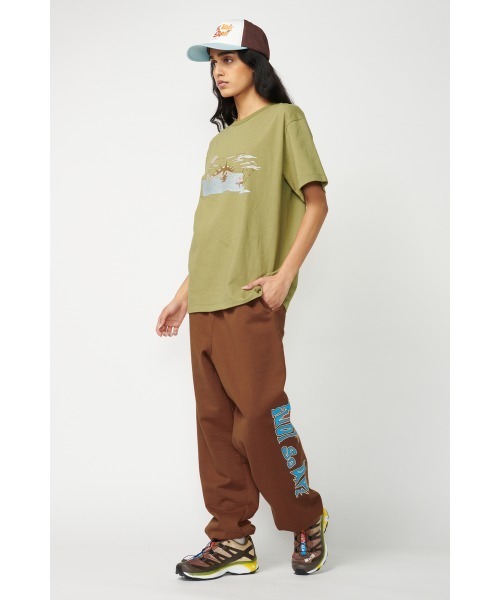 Not So Ape(ノットソーエイプ)の「Sunrise T-Shirt(Tシャツ/カットソー・メンズ・ブルー/グリーン/オフホワイト/ブラック・MEDIUM/LARGE/X-LARGE)」の15枚目の写真