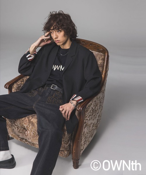 OWNth(オンス)の「綿100%ステッチロゴTシャツ(Tシャツ/カットソー・レディース・ホワイト/ブラック・S/M)」の21枚目の写真