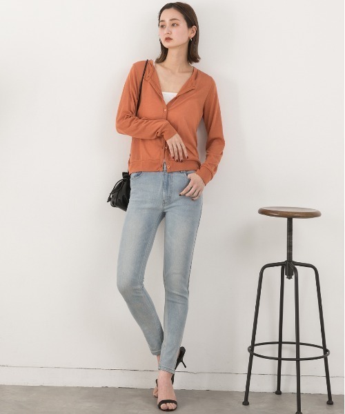 ad thie（アドティエ）の「スーパースキニーパンツ デニム（デニムパンツ・レディース・スカイブルー/ライトインディゴブルー/ダークブルー・LARGE/SMALL/MEDIUM）」の13枚目の写真