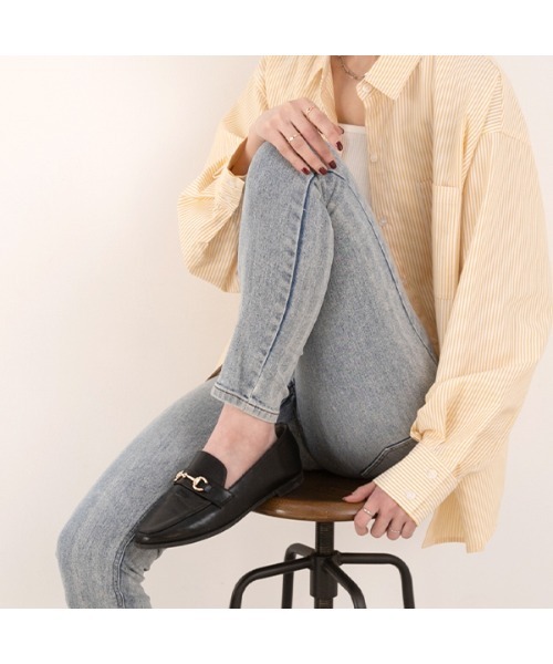 ad thie（アドティエ）の「スーパースキニーパンツ デニム（デニムパンツ・レディース・スカイブルー/ライトインディゴブルー/ダークブルー・LARGE/SMALL/MEDIUM）」の10枚目の写真