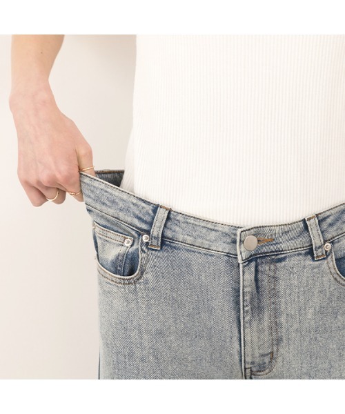 ad thie（アドティエ）の「スーパースキニーパンツ デニム（デニムパンツ・レディース・スカイブルー/ライトインディゴブルー/ダークブルー・LARGE/SMALL/MEDIUM）」の17枚目の写真