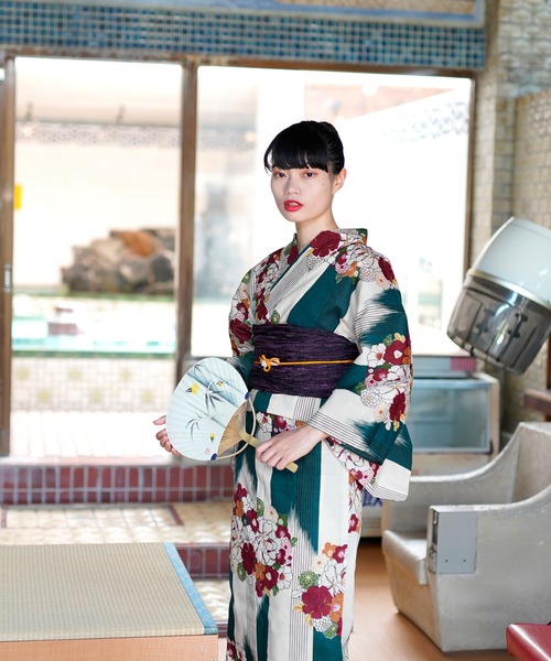 セール】選べる浴衣3点セット ニコアンティークオリジナルデザイン