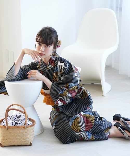 セール】選べる浴衣3点セット ニコアンティークオリジナルデザイン