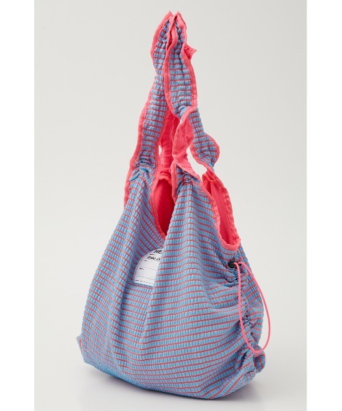 RODEO CROWNS WIDE BOWL(ロデオクラウンズワイドボウル)の「S/W FRILL HANDLE BAG(エコバッグ/サブバッグ・レディース・ブルー系その他3/ブルー系その他/ホワイト系その他・FREE)」の12枚目の写真