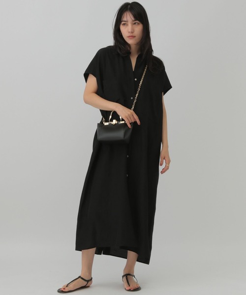 Chaos（カオス）の「Chaos(カオス)/ランディーシャツワンピース  