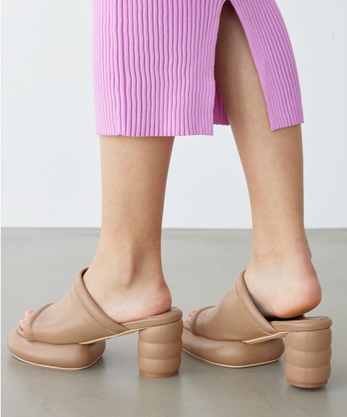 ALEXIA STAM（アリシアスタン）の「Volume Sole Sandals /ボリュームソールサンダル（サンダル・レディース・ベージュ/カーキ/ホワイト・S/L/M）」の7枚目の写真