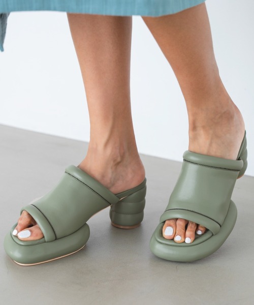 ALEXIA STAM（アリシアスタン）の「Volume Sole Sandals /ボリュームソールサンダル（サンダル・レディース・ベージュ/カーキ/ホワイト・S/L/M）」の17枚目の写真