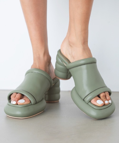 ALEXIA STAM（アリシアスタン）の「Volume Sole Sandals /ボリュームソールサンダル（サンダル・レディース・ベージュ/カーキ/ホワイト・S/L/M）」の11枚目の写真