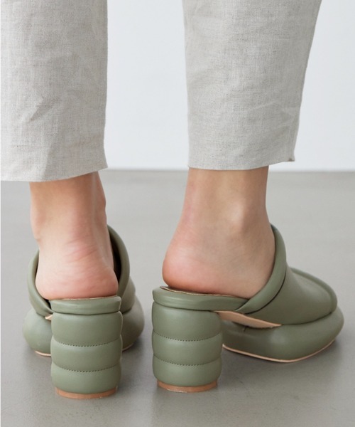 ALEXIA STAM（アリシアスタン）の「Volume Sole Sandals /ボリュームソールサンダル（サンダル・レディース・ベージュ/カーキ/ホワイト・S/L/M）」の20枚目の写真