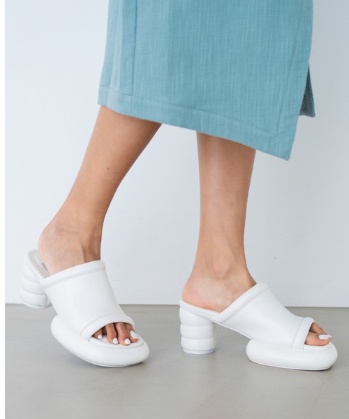 ALEXIA STAM（アリシアスタン）の「Volume Sole Sandals /ボリュームソールサンダル（サンダル・レディース・ベージュ/カーキ/ホワイト・S/L/M）」の19枚目の写真