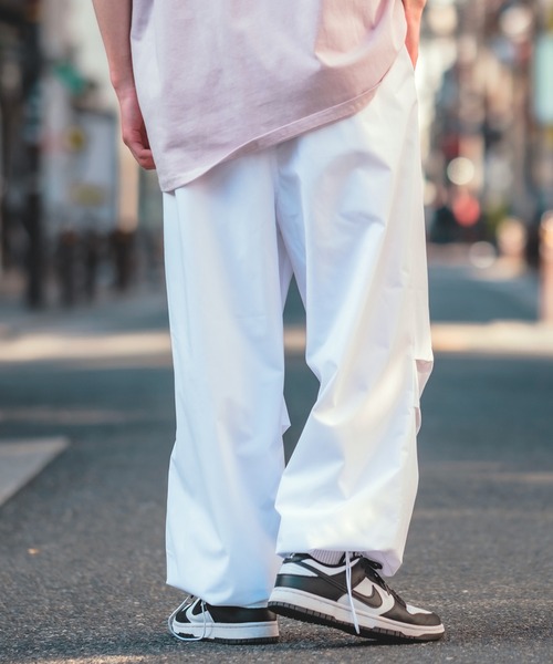 improves(インプローブス)の「【UAU】裏メッシュ 撥水 ワイドイージー パラシュートパンツ(その他パンツ・メンズ・カーキ/パープル/ブラック/ホワイト・LARGE/MEDIUM)」の7枚目の写真