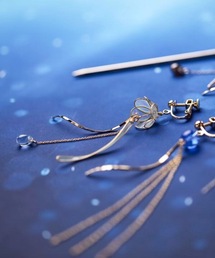 カヤ | 【カヤ】涼くらげアシンメトリーイヤリング(イヤリング)