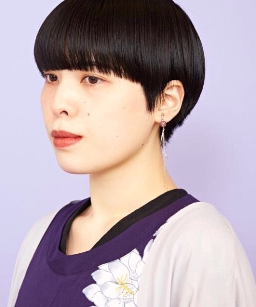 カヤ（カヤ）の「【カヤ】涼くらげアシンメトリーイヤリング（イヤリング・レディース・ブルー/パープル/レッド系その他・FREE）」の5枚目の写真