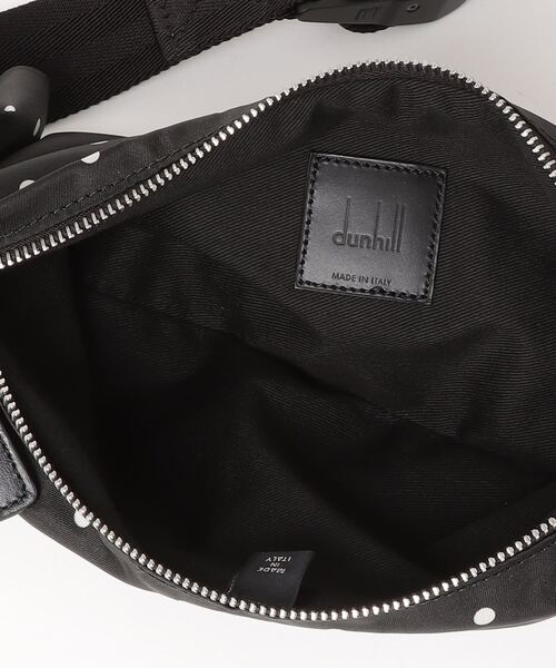 dunhill ダンヒル　ガーズマン　ボディバッグ　ブラック ダンヒル ガーズマン ボディバッグ ショルダー ナイロン レザー