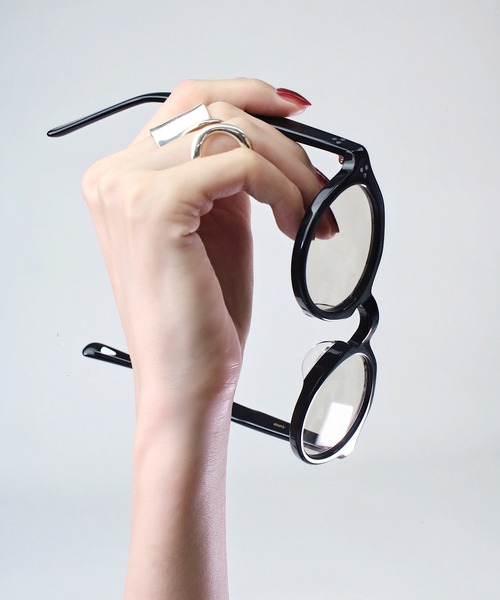 AIM（エイム）の「【aim】apply（サングラス・レディース・グレー/グリーン/ブルー/ベージュ系その他/ブラック/グレー系その他/グレー系その他2/パープル・FREE）」の3枚目の写真