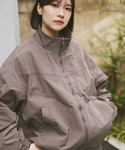flaner(フラネ)のLoose military nylon blouson / ルーズミリタリーナイロンブルゾン