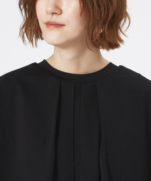 abahouse mavie（アバハウスマヴィ）の「【接触冷感】マルチWAYケーププルオーバー（Tシャツ/カットソー・レディース・ダークオレンジ/ホワイト/ブラック/ダークグリーン・フリー）」の16枚目の写真