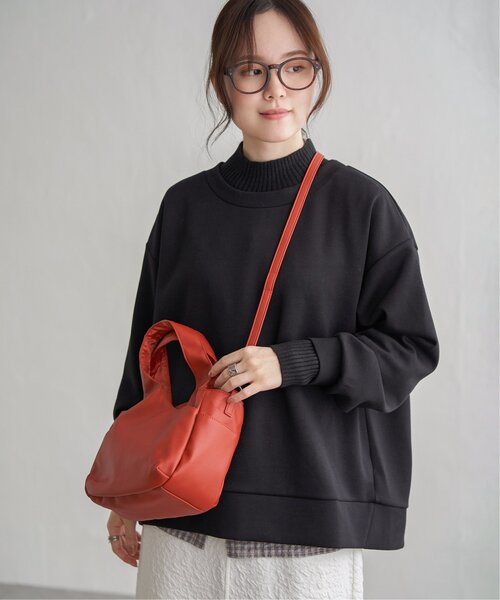 LBC(エルビーシー)の「フェイクレザークリテバッグミニショルダーバッグ(ショルダーバッグ・レディース・イエロー/ブラック/シルバー/ブルー/テラコッタ・FREE)」の18枚目の写真