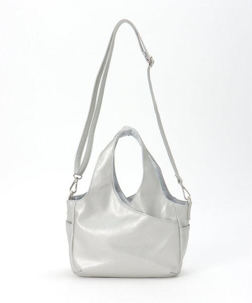 LBC(エルビーシー)の「フェイクレザークリテバッグミニショルダーバッグ(ショルダーバッグ・レディース・イエロー/ブラック/シルバー/ブルー/テラコッタ・FREE)」の21枚目の写真