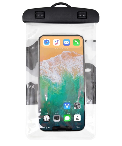 AVIREX（アヴィレックス）の「アヴィレックス 防水ポーチ [迷彩/クリア]（スマホグッズ・メンズ・オリーブ/ブラック・ONE SIZE）」の13枚目の写真