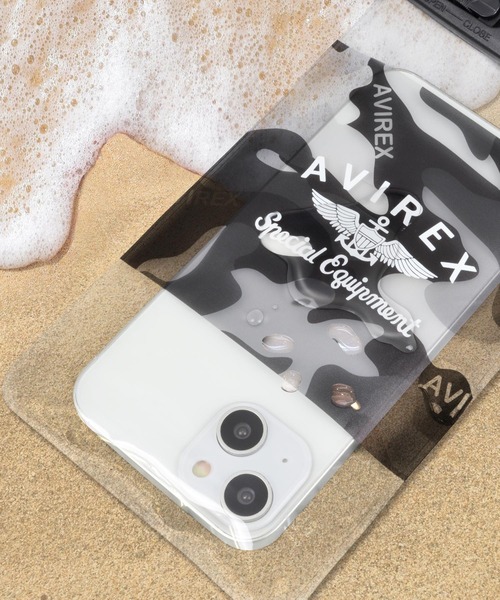 AVIREX（アヴィレックス）の「アヴィレックス 防水ポーチ [迷彩/クリア]（スマホグッズ・メンズ・オリーブ/ブラック・ONE SIZE）」の12枚目の写真