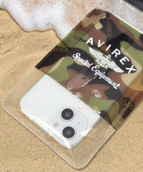 AVIREX（アヴィレックス）の「アヴィレックス 防水ポーチ [迷彩/クリア]（スマホグッズ・メンズ・オリーブ/ブラック・ONE SIZE）」の11枚目の写真
