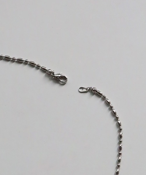 Bonjour Sagan（ボンジュールサガン）の「ミックスカットボールネックレス（ネックレス・レディース・シルバー/ゴールド・FREE）」の9枚目の写真