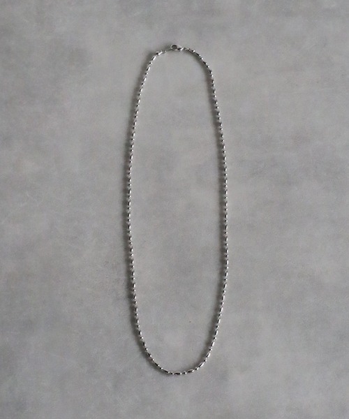 Bonjour Sagan（ボンジュールサガン）の「ミックスカットボールネックレス（ネックレス・レディース・シルバー/ゴールド・FREE）」の10枚目の写真