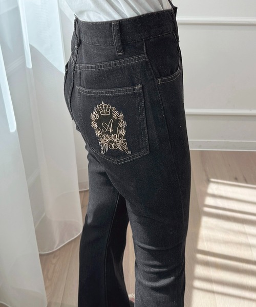 フレア ジーンズ 刺繍入り 000000013620-01-s.jpg?t=