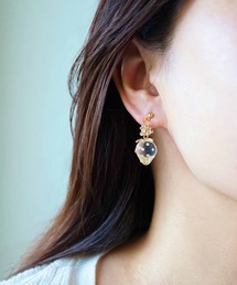 jolie minette/小さな フルーツ ゴールド ピアス